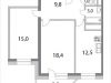 Схема квартиры в проекте "Альбатрос"- #1420724002