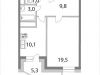 Схема квартиры в проекте "Альбатрос"- #187169593