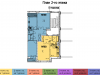 Схема квартиры в проекте "Анискино"- #285725628