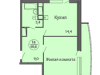 Схема квартиры в проекте "Антей"- #1196112990