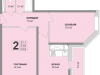 Схема квартиры в проекте "Апельсин"- #132577476