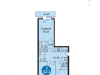 Схема квартиры в проекте "Arco di Sole (Арко ди Сол)"- #24834901