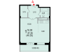 Схема квартиры в проекте "Аристье"- #1678832460