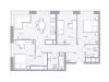 Схема квартиры в проекте "Balance"- #1107021872
