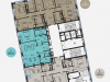 Схема квартиры в проекте "Balchug Residence (Балчуг Резиденц)"- #550506868