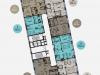 Схема квартиры в проекте "Balchug Residence (Балчуг Резиденц)"- #633869558