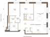 Схема квартиры в проекте "Barkli Residence (Баркли Резиденс)"- #897855378
