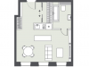 Схема квартиры в проекте "Bauman house"- #1308944169