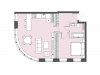 Схема квартиры в проекте "Bauman house"- #1188213563