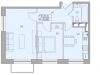 Схема квартиры в проекте "Березовая аллея"- #1498014847