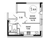 Схема квартиры в проекте "Брюсов парк"- #401997300
