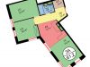 Схема квартиры в проекте "Букинист"- #667061198