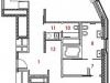 Схема квартиры в проекте "Бурденко, 11 (Skuratov House)"- #338792091