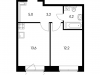 Схема квартиры в проекте "Черняховского 19"- #134057240