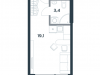 Схема квартиры в проекте "Citimix (Ситимикс)"- #235254496