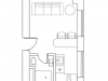 Схема квартиры в проекте "Co_loft (Ко лофт)"- #1033956472