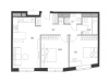 Схема квартиры в проекте "Дом Chkalov"- #70861492