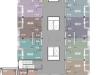 Схема квартиры в проекте "Дом на Рижской"- #1039656205