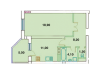 Схема квартиры в проекте "Дубна Ривер Клаб"- #802129713
