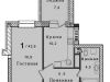 Схема квартиры в проекте "Дубна Ривер Клаб"- #487706918