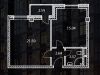 Схема квартиры в проекте "Двинцев, 14"- #1944114190