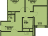 Схема квартиры в проекте "Эко-Квадрат"- #1508351162
