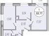 Схема квартиры в проекте "Etude family club (Этюд фэмили клаб)"- #1668516460