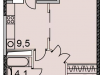 Схема квартиры в проекте "Флагман"- #2014225121