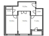 Схема квартиры в проекте "Горельники"- #1184472583