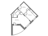 Схема квартиры в проекте "Горельники"- #1266845912
