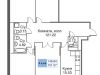 Схема квартиры в проекте "Горки-Фаворит"- #994303624