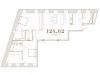 Схема квартиры в проекте "il Ricco (Иль Рикко)"- #1840748317