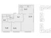 Схема квартиры в проекте "Испанские кварталы"- #1053504623