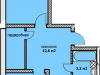 Схема квартиры в проекте "Истринское подворье"- #1973488153