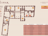 Схема квартиры в проекте "Кадашевские палаты"- #1465191182