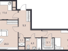 Схема квартиры в проекте "Катуар"- #1991283448