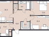 Схема квартиры в проекте "Катуар"- #467588772