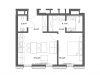 Схема квартиры в проекте "Cvet 32 (Цвет 32)"- #1864924652