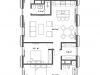 Схема квартиры в проекте "Cvet 32 (Цвет 32)"- #1698214860