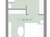 Схема квартиры в проекте "La Rue"- #715948220
