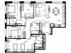 Схема квартиры в проекте "Level Донской"- #195396562