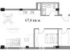 Схема квартиры в проекте "Loftec (Лофтек)"- #81214672