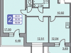 Схема квартиры в проекте "Лукино"- #1208908563