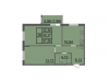 Схема квартиры в проекте "Лыткарино Хит"- #1588555571