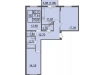 Схема квартиры в проекте "Лыткарино Хит"- #704579305