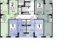 Схема квартиры в проекте "Люберецкий"- #2132552242