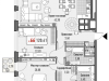 Схема квартиры в проекте "Малая Ордынка 19"- #1596986973