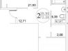 Схема квартиры в проекте "Малиновый Ручей"- #1714123334