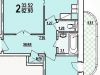Схема квартиры в проекте "Марушкино"- #2036561235