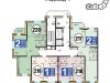 Схема квартиры в проекте "Микрорайон 28"- #368776689